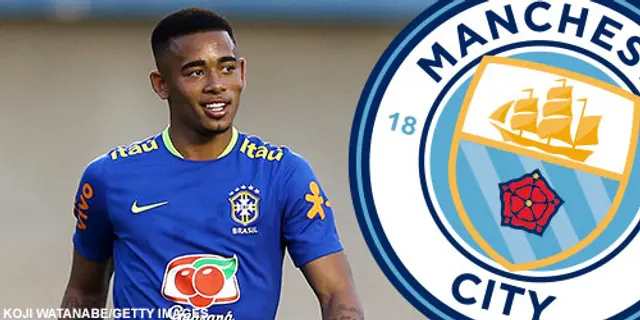 Gabriel Jesus klar för Manchester City