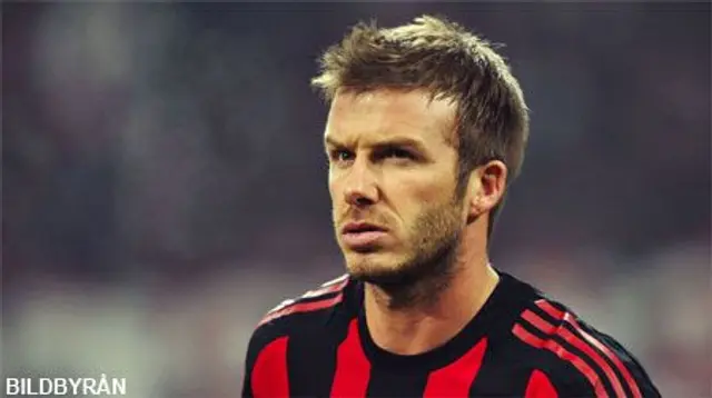 David Beckham till Milan i januari