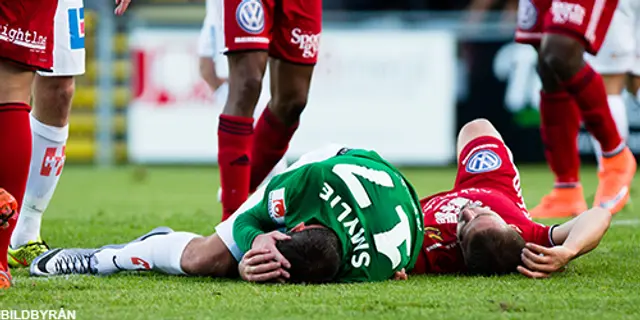 Skandal på Stadsparksvallen när okänd man slog ner Östersunds målvakt