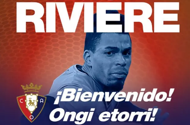 Officiellt: Manu Riviere klar för Osasuna