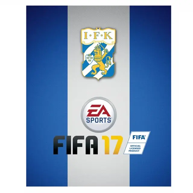 För första gången: IFK Göteborg Club utgåva av FIFA-spel. 