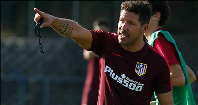 Simeone: "Tänker endast på att vinna"