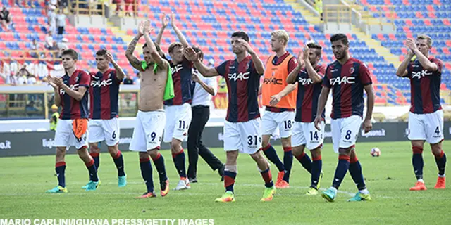 Bologna-Cagliari 2-1: Andra raka på hemmaplan