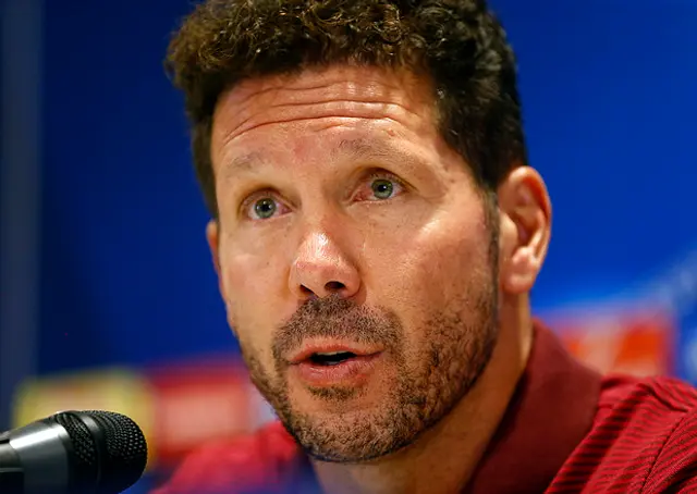 Diego Simeone: "Matchen avgörs i straffområdena, inte på mittfältet"