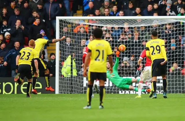 Manchester Uniteds tredje raka förlust ett faktum - mot Watford