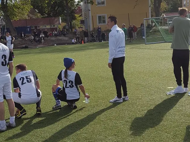 Smedberg-Dalence nöjd trots förlust i uppvisningsmatch