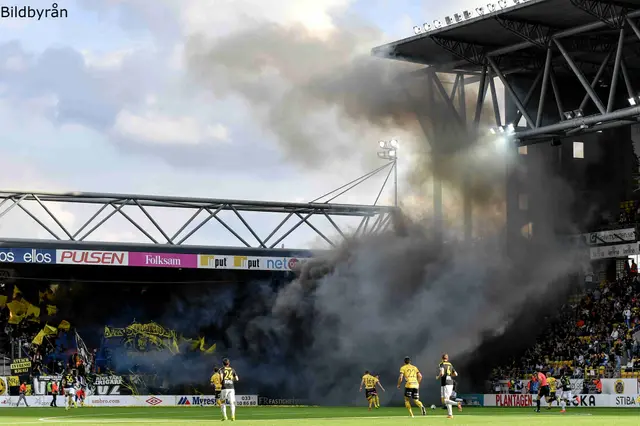 Elfsborg - AIK avbröts i 20 minuter