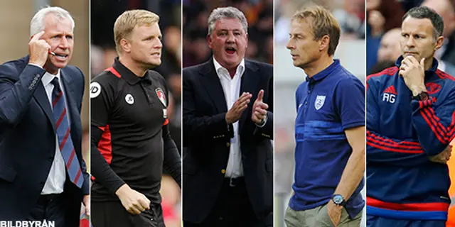 Fem kandidater som kan ta över England