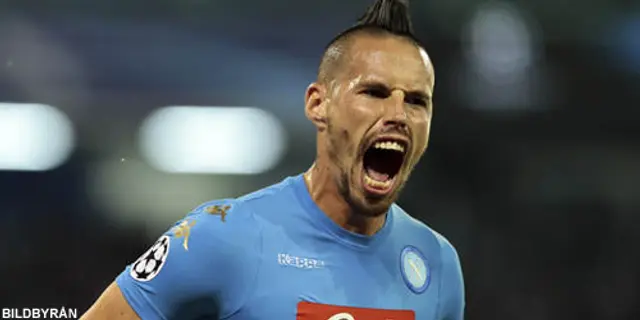 Napoli 3-2 Sampdoria: C'e solo un Marek Hamsik!