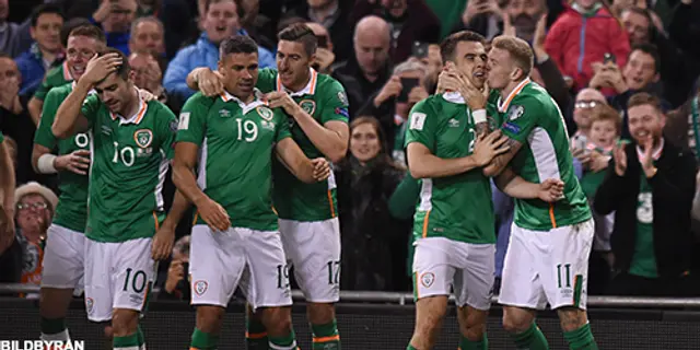 Seamus Coleman stor hjälte för Irland