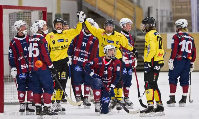 Efter fyra mål av Lars Buskqvist - Seger mot brandskattat Katrineholm/Värmbol