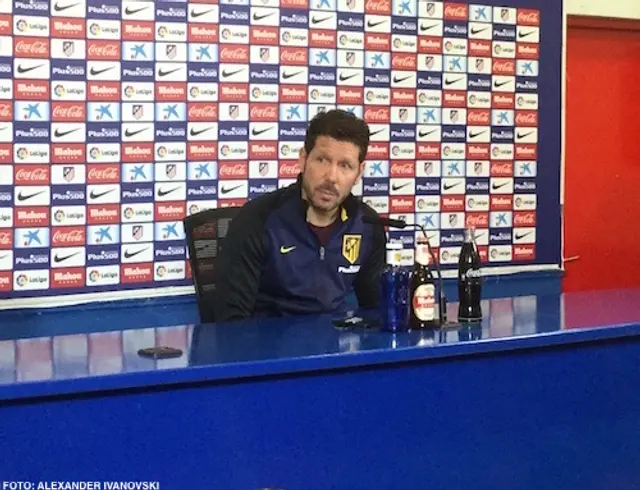 Diego Simeone: "Vi har haft ren tur"