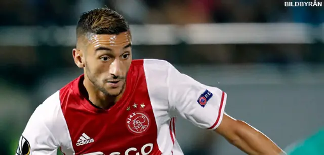 Ajax 1 - 0 Excelsior: Ziyechs volley avgjorde