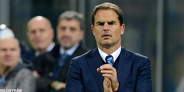 Krönika: Frank De Boer, holländaren som blev utdömd på förhand