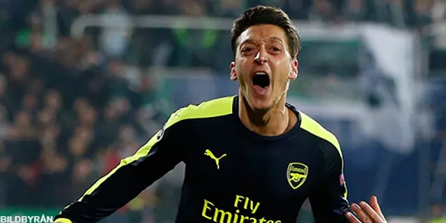 Matchrapport: Ludogorets Razgad - Arsenal 2-3 (2-2)