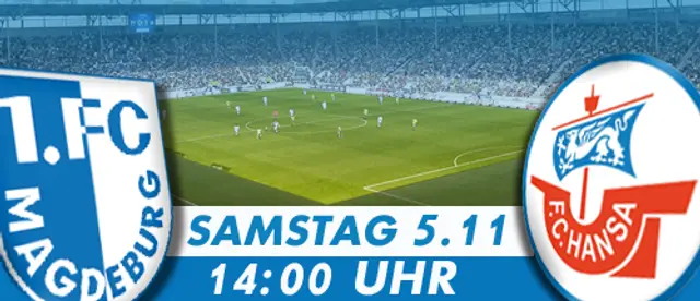 Inför 1. FC Magdeburg - Hansa Rostock