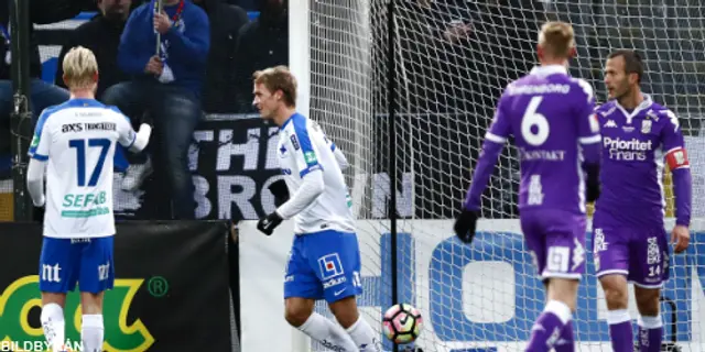 IFK Norrköping - IFK Göteborg 3-1: Förlust i säsongsavslutningen