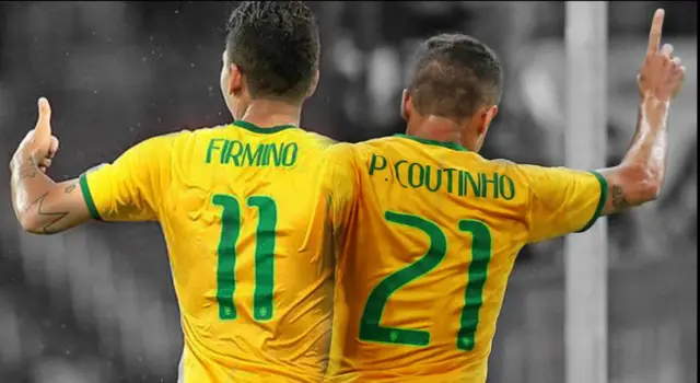 Coutinho målskytt för Brasilien