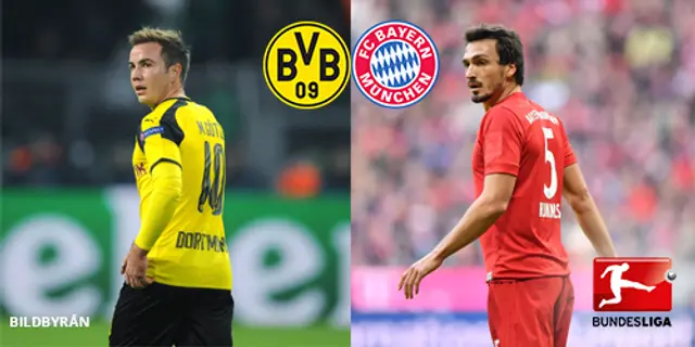 Inför Borussia Dortmund - FC Bayern München 