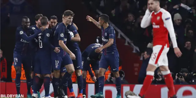 Arsenal - PSG 2-2: PSG ny gruppetta