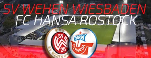 Inför Wehen Wiesbaden - Hansa Rostock