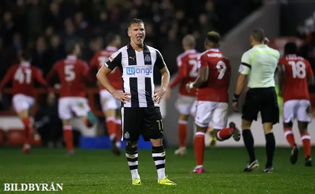 Nottingham-Newcastle 2-1: En förlust i konspirationens alla tecken. 