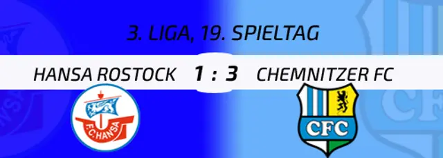 Svagt Hansa, starkt Chemnitz