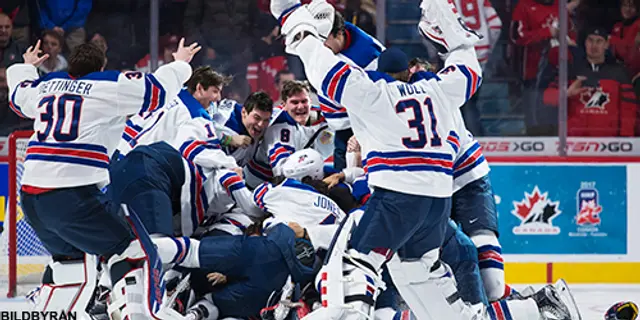 USA spelade hem JVM-guldet efter dramatik