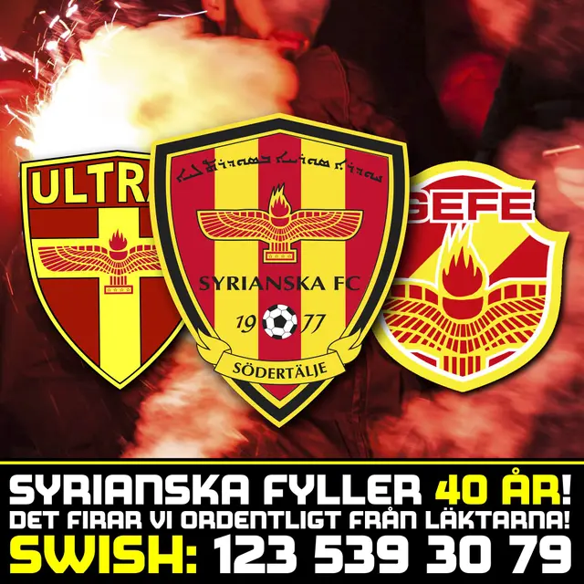 40 årsjubileum i Syrianska!