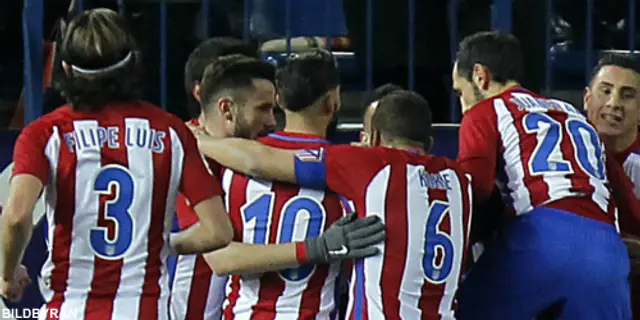 Atlético med en fot i semifinalen av Copa del Rey