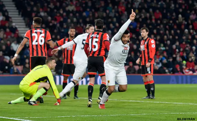 Watford tappade två ledningar – oavgjort på Vitality Stadium