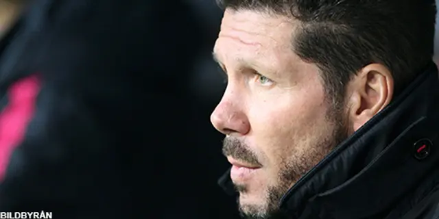 Diego Simeone: "Att en spelare är irriterad är bara ett bra tecken"