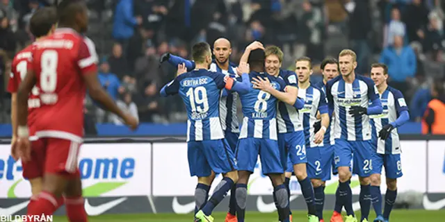 Inför Hertha BSC-Frankfurt