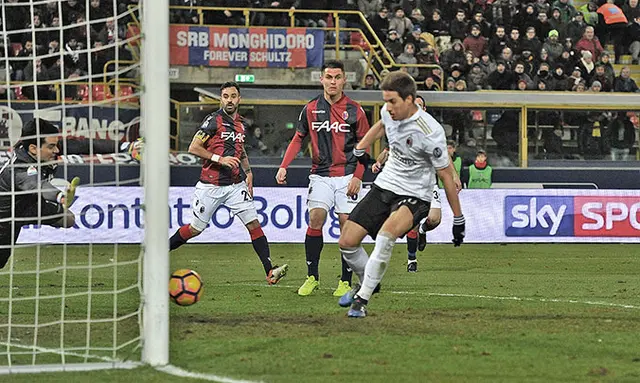 Matchrapport Bologna-Milan 0-1: Skamlig insats gav tre poäng