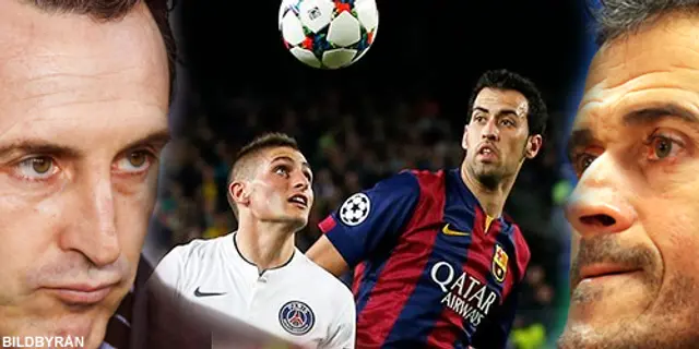 Inför FC Barcelona - Paris SG