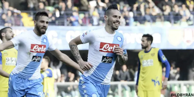 Chievo 1-3 Napoli; Napoli dikterade i 72 minuter på Bentegodi