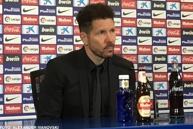 Diego Simeone: "Saúl har kapacitet att bli världens bästa mittfältare"