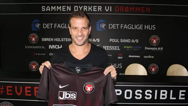 FC Midtjylland planerar redan sparka van der Vaart