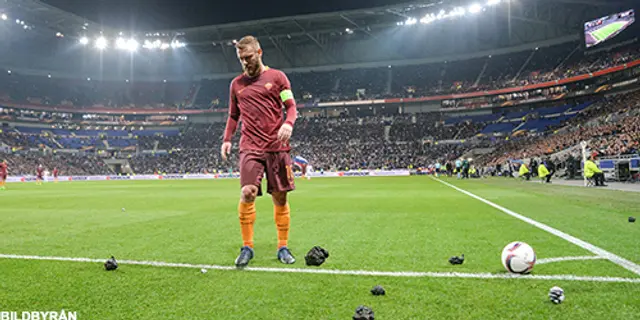 Lyon - Roma 4-2: Svängdörrar på Stade de Lyon