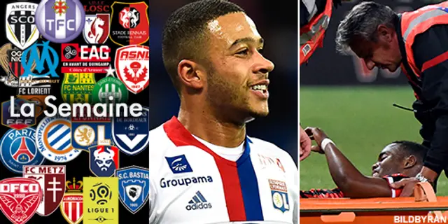 La Semaine: Omgång 29 – Memphis Depay briljerar – Nice tappar nyckelspelare