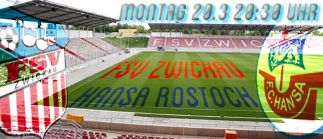 Inför FSV Zwickau - Hansa Rostock