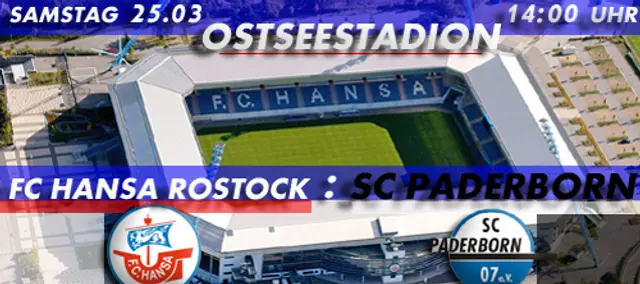 Inför Hansa Rostock - SC Paderborn