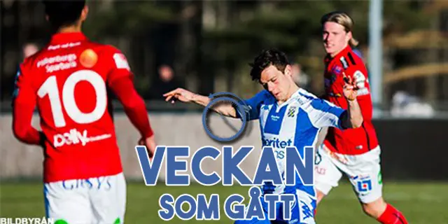 Veckan som gått - Ungdomsframgångar, Erlingmark i A-Laget och försäsongens sista träningsmatch.