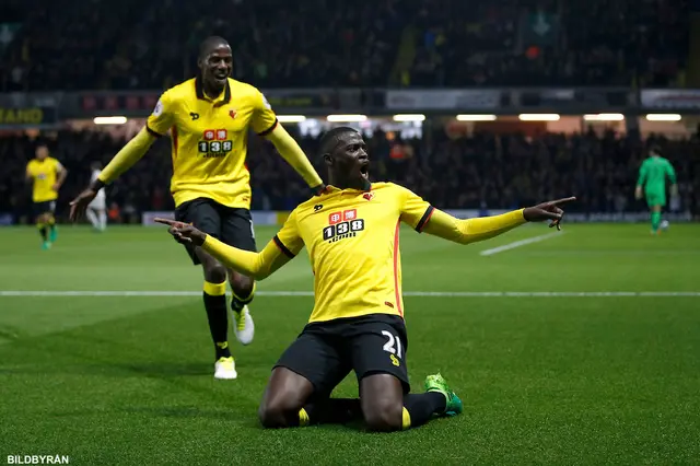 Watford utklassade West Brom - trots utvisning