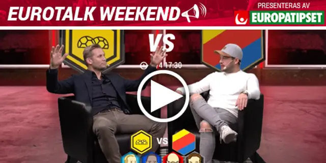 EuroTalk Weekend: ”Häcken kan vinna SM-guld”