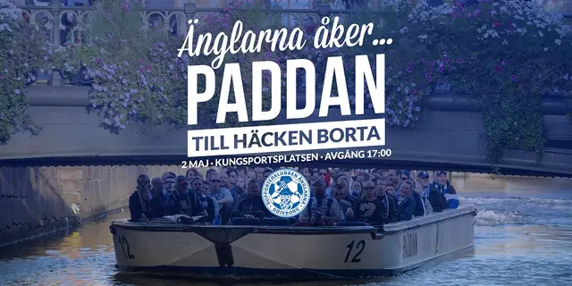 Paddan till Häcken borta