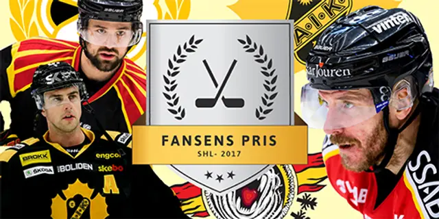 Finalisterna är korade – rösta fram vinnaren av Fansens Pris