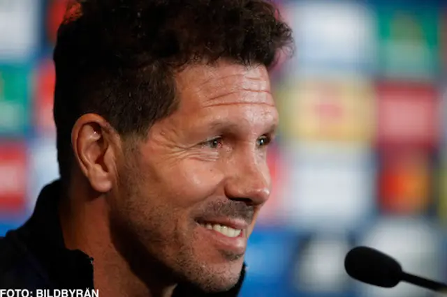 Diego Simeone: "Supportrarna lämnade Calderón lyckliga"