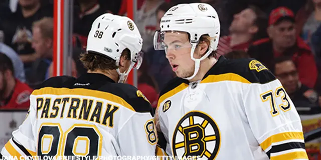 David Pastrnak signad på sexårskontrakt