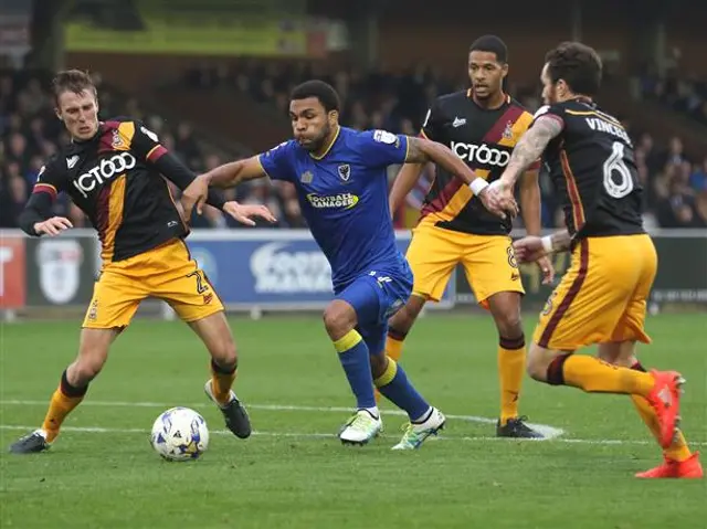 Inför: Bradford City - AFC Wimbledon